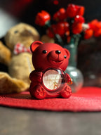 Walentynkowy miś z naszyjnikiem