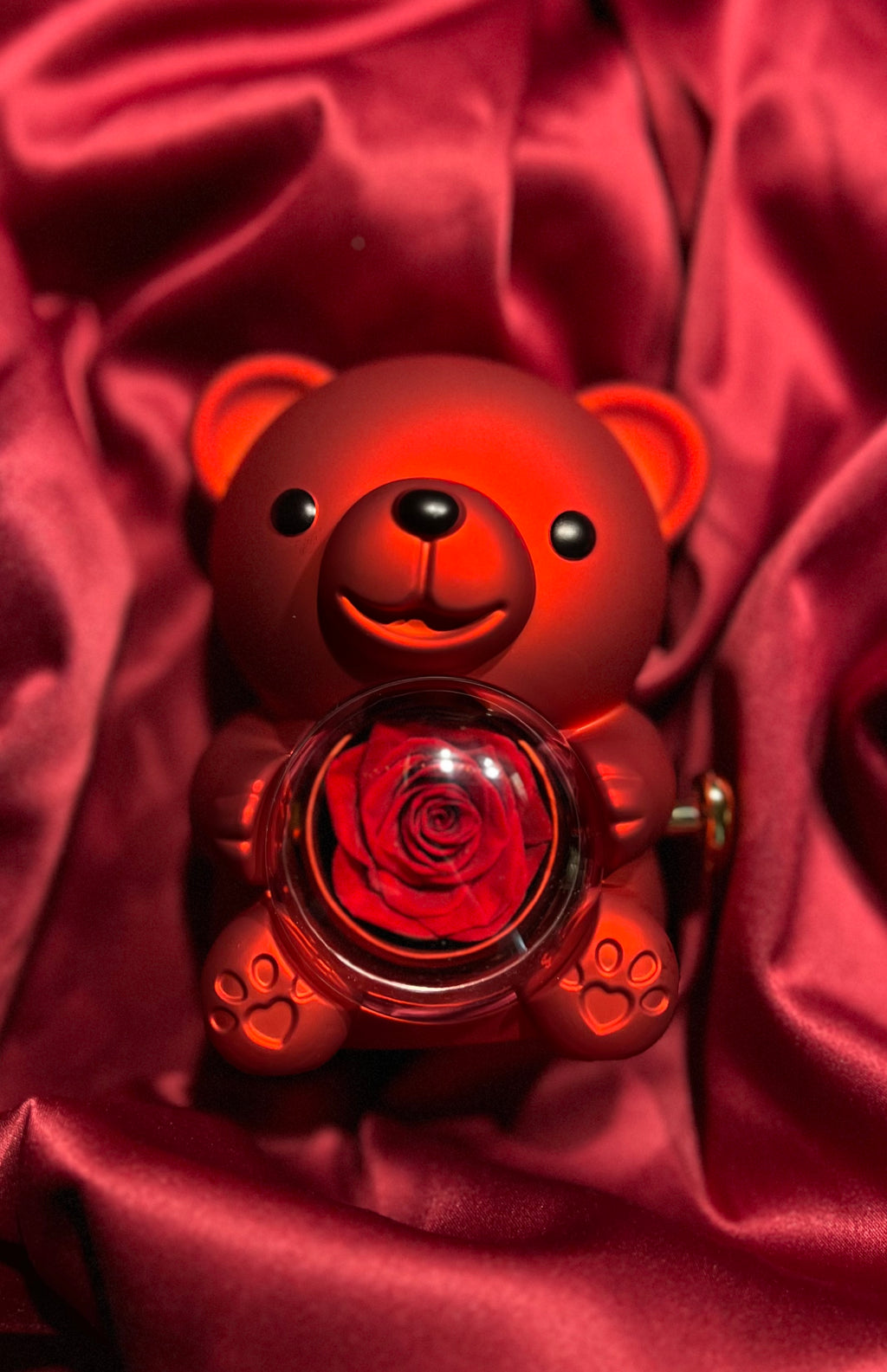 Walentynkowy miś z naszyjnikiem